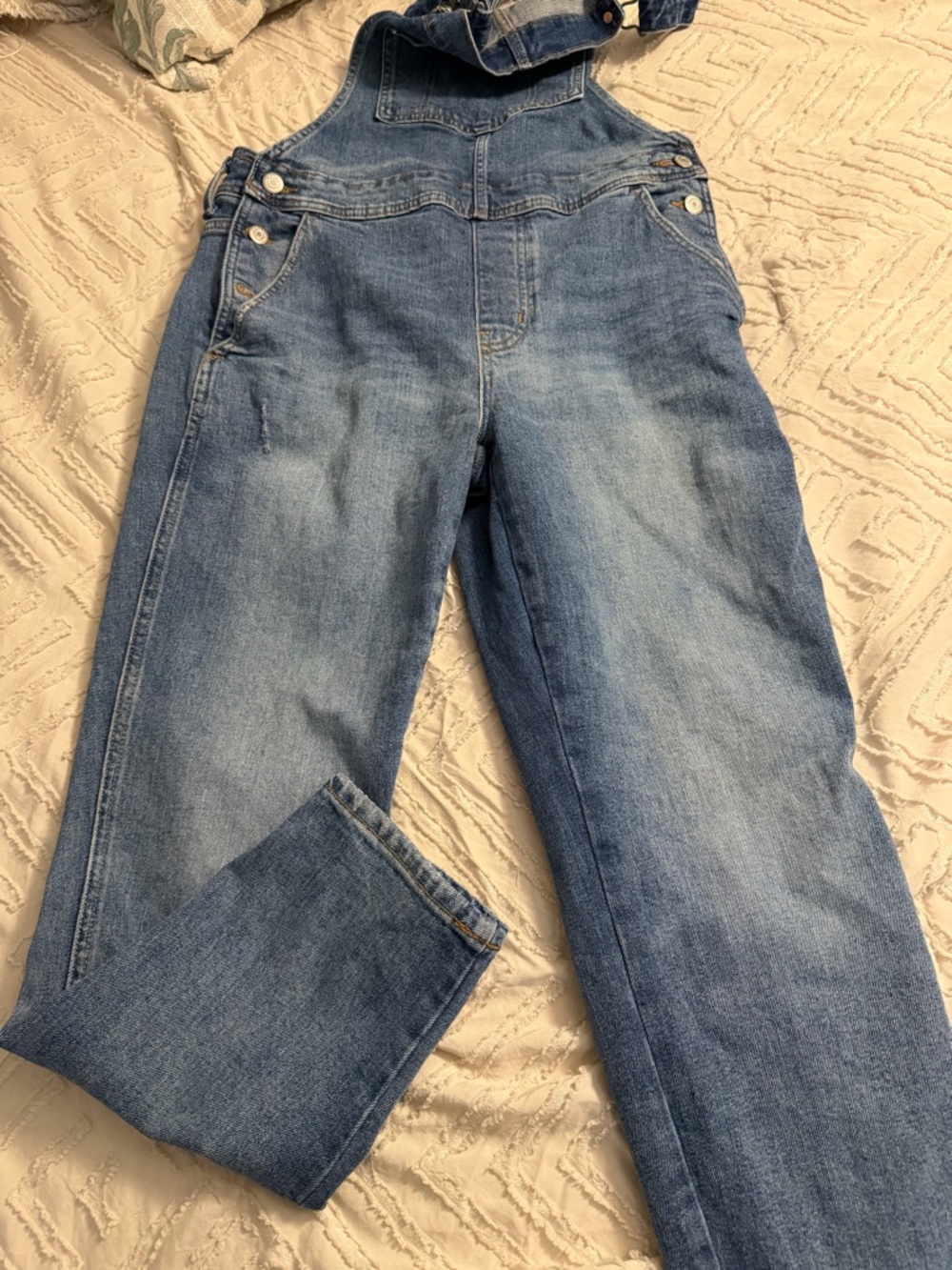 Old Navy Light Blue Denim Women's Overalls